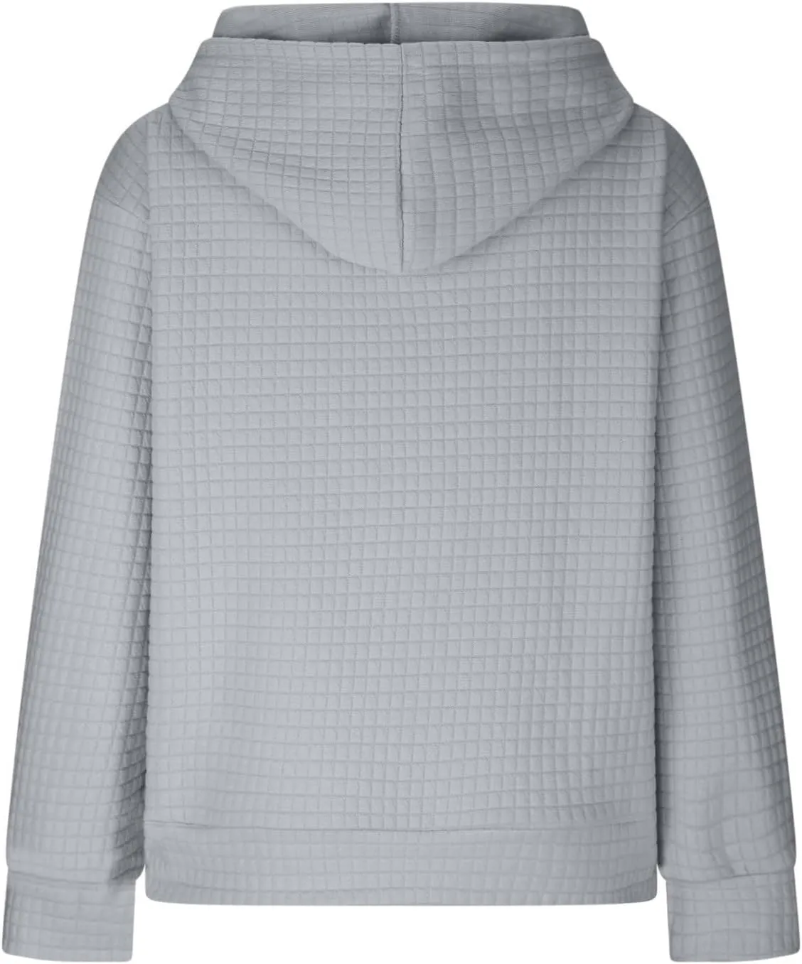 Loose Fit Check Solid Hoodies for 3-14 Years Girls Long Sleeves Trendy Polka Dots Sweatshirts Pullover with Pocket