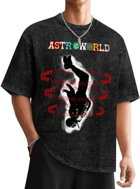 Men Round Neck Short-Sleeve Funny T-Shirts
