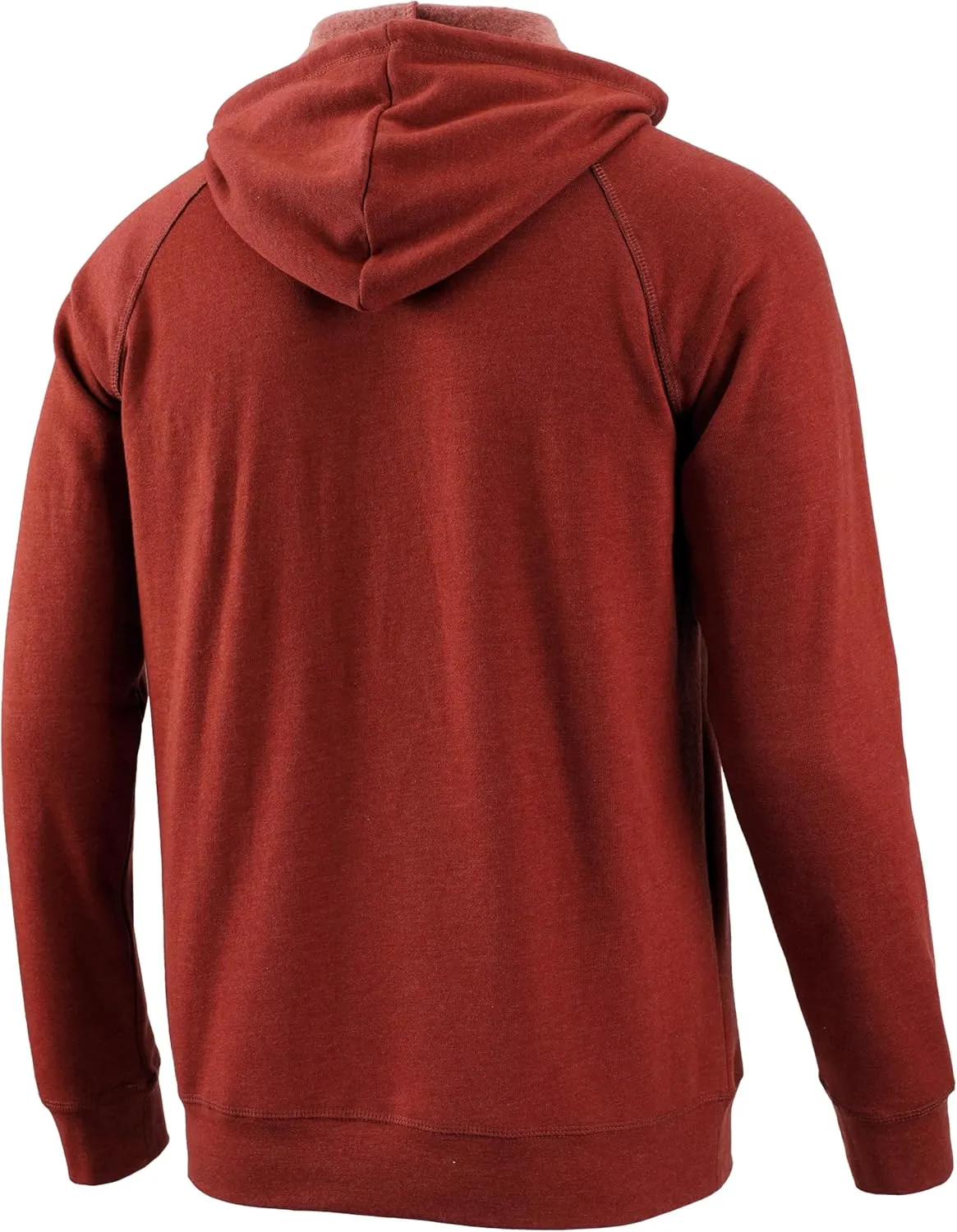 Mens Hoodies Casual Long Sleeve Pullover Sweatshirt Fashion Drawstring Henley Shirts with Kanga Pocket