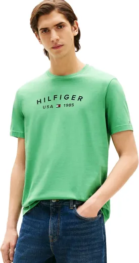 Tommy Hilfiger Men's Short Sleeve Cotton Graphic T-Shirts with Printed Logo