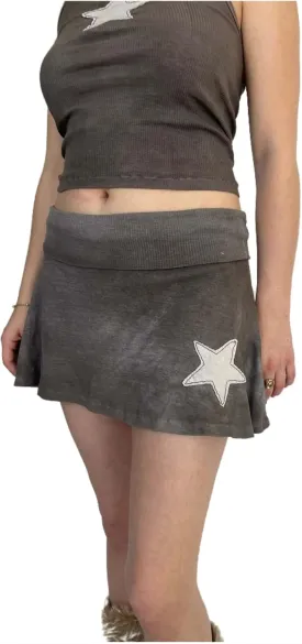 Y2k Low Rise Cargo Mini Skirt for Women Low Wiast Wrap Bodycon Jeans Denim Short Penceil Skirt with Pocket